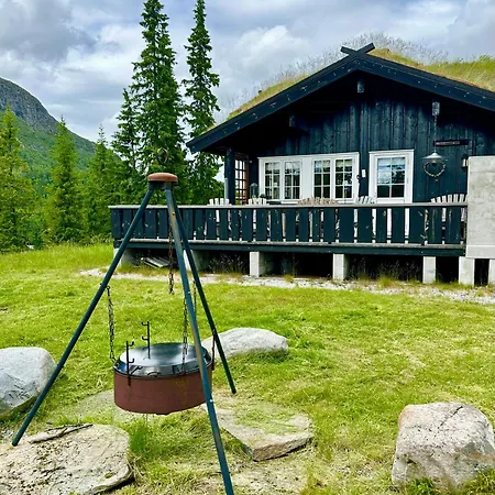 Дом отдыха Family-friendly Mountain At Haglebu